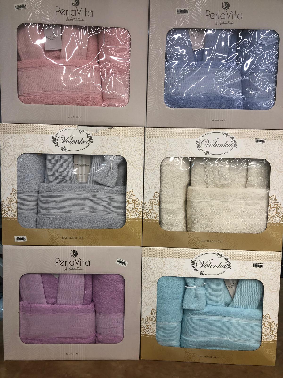 Kutulu Bornoz Seti Tekli